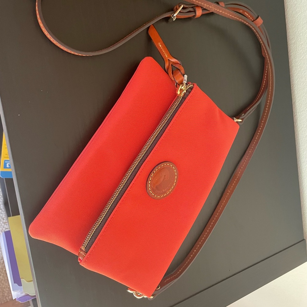 Dooney & Bourke Nylon Miramar Crossbody, Orange